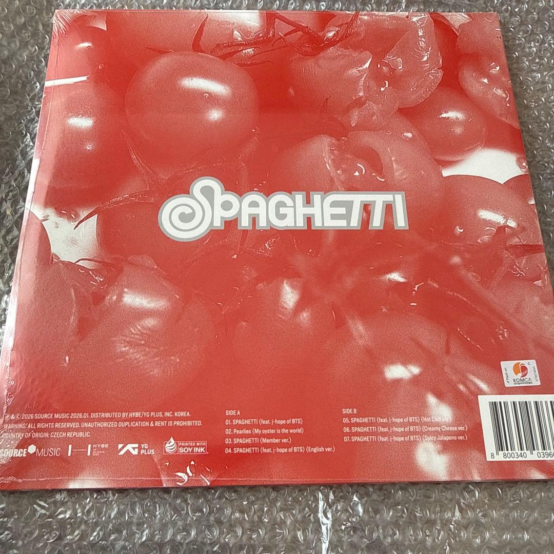 LE SSERAFIM ルセラフィム Spaghetti Vinyl レコード