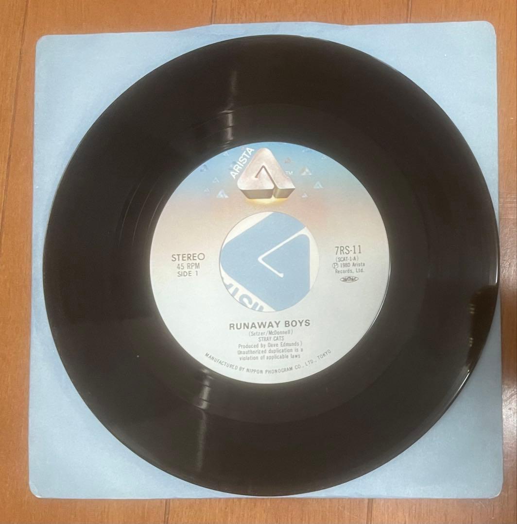 ストレイキャッツ 日本盤 7インチシングル 3枚セット ロカビリー 45rpm