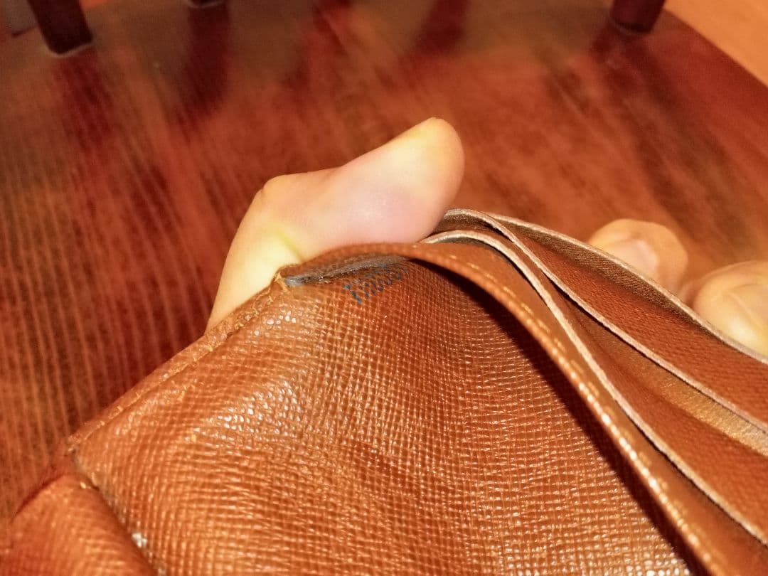 ルイヴィトン LouisVuitton M61215モノグラム 3つ折り 長財布