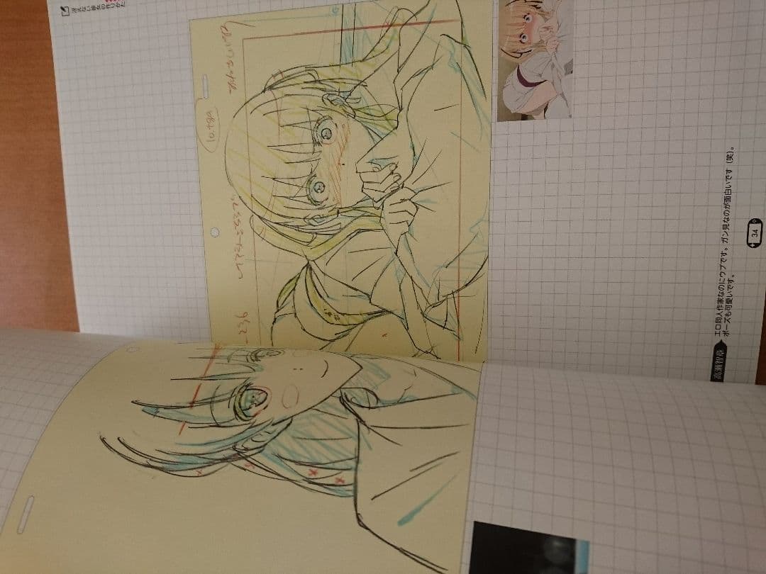 ◇冴えない彼女の作りかた 総作画監督修正集 冴えカノ / 希少品 アニメーター本