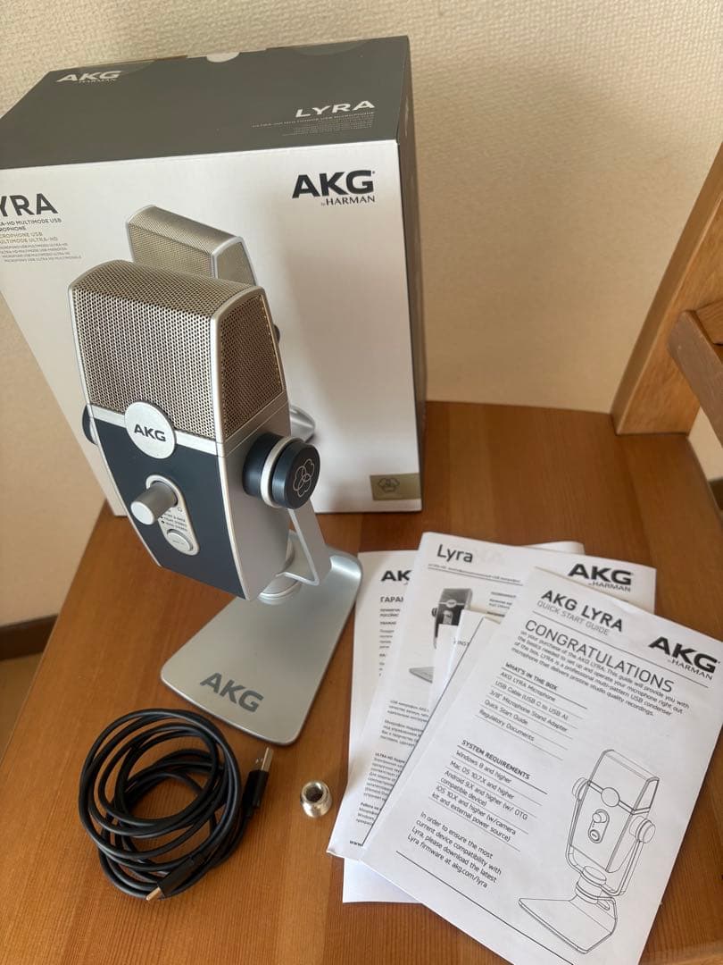 AKG LYRA USB コンデンサーマイク