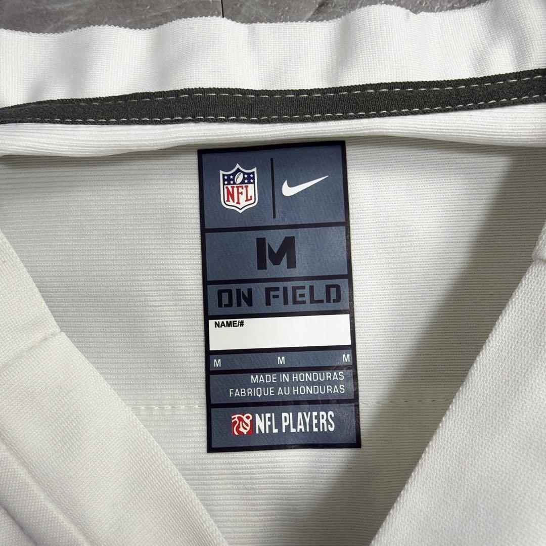 希少 NIKE NFL レイダース ボージャクソン ゲームシャツ 白　M