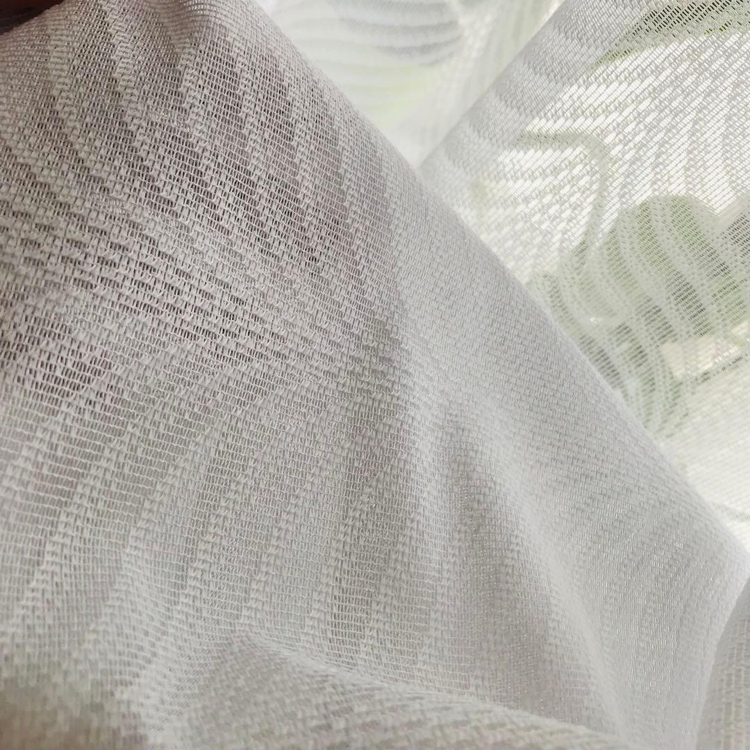 ミラーレース　カーテン　幅150cm×丈213cm2枚