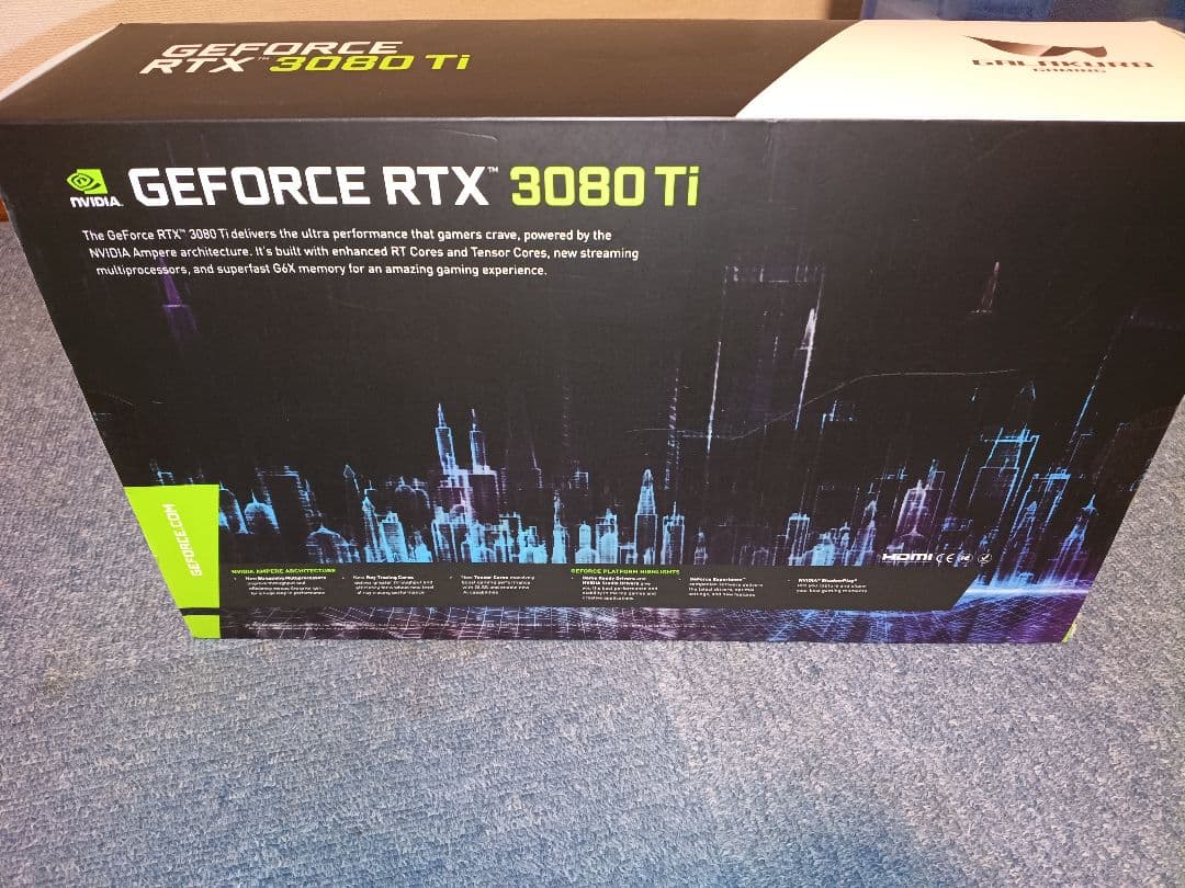 【中古・動作確認済み】NVIDIA GeForce RTX 3080 Ti