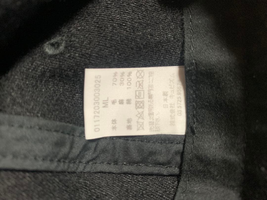 visvim wool CAP 黒　M-L