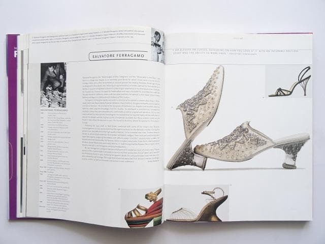 洋書◆20世紀のファッション写真集 本 靴 ドレス フェラガモ 作品 デザイン