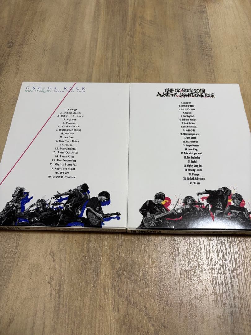 ONE OK ROCK ライブDVD 2枚セット 2018