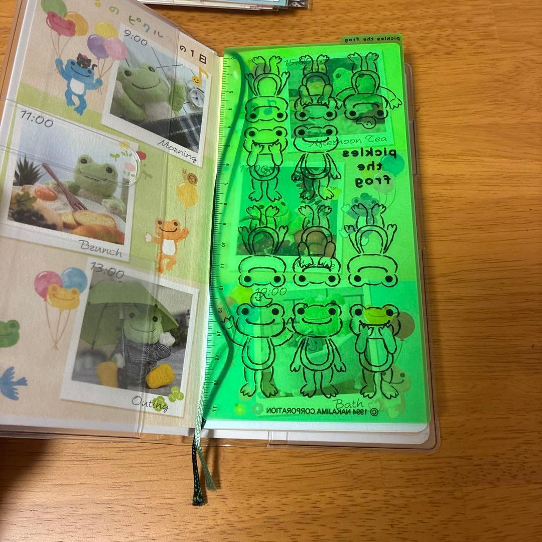 ★かえるのピクルス ほぼ日手帳2026 weeks クリアカバー付き