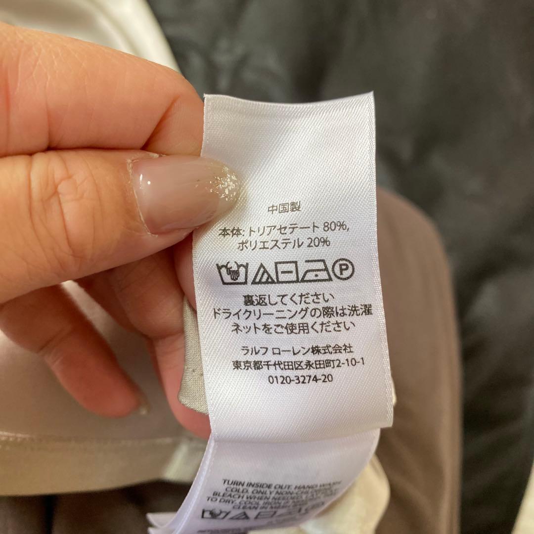 POLO RALPH LAUREN ダブルフェイスド サテン ロングスカート 2