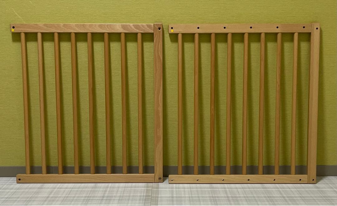 スリーピー 日本製 「【両開扉・伸縮】木製ペットサークル」石崎家具 ナチュラル