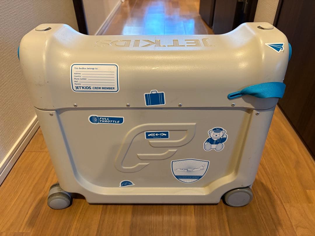 箱付きJETKIDS BEDBOX子供用キャリーケース(ジェットキッズ)