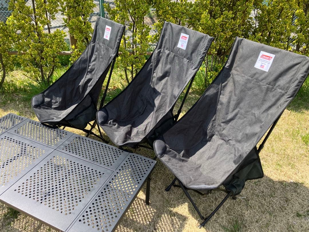 【限定値下中です】Coleman アウトドアテーブル・チェア 3人用セット