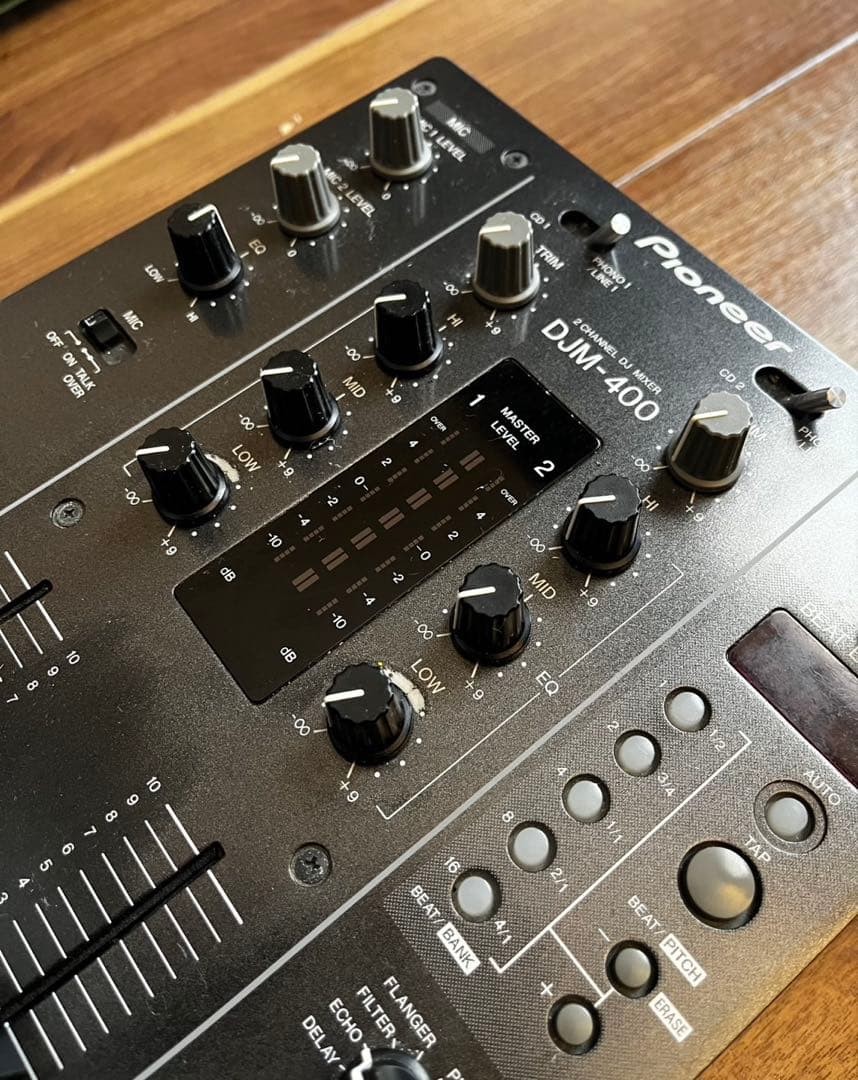 【美品】 Pioneer DJM-400 2chミキサー エフェクト搭載