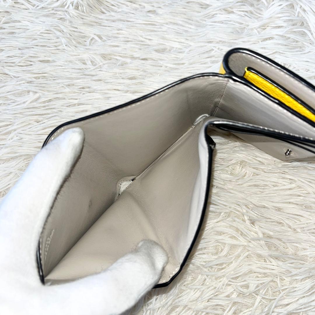 未使用級✨　LOEWE　アナグラム　三つ折り財布　トライフォールド