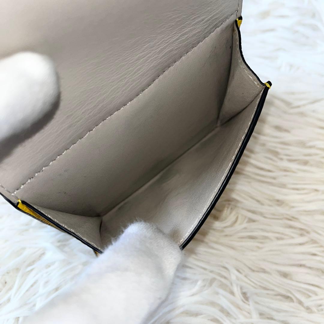 未使用級✨　LOEWE　アナグラム　三つ折り財布　トライフォールド