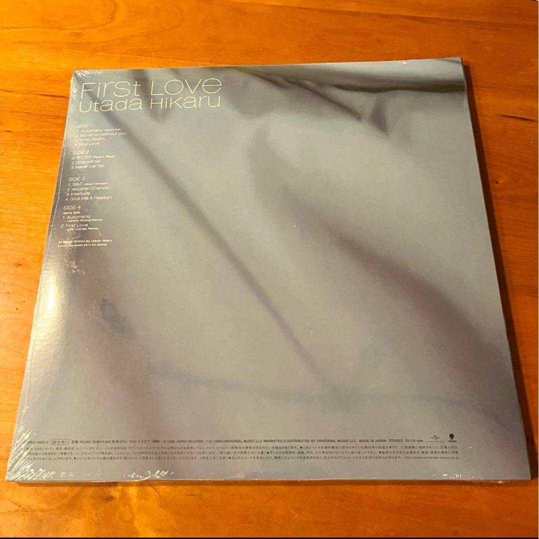宇多田ヒカル First Love LP レコード メガジャケ付 新品未使用