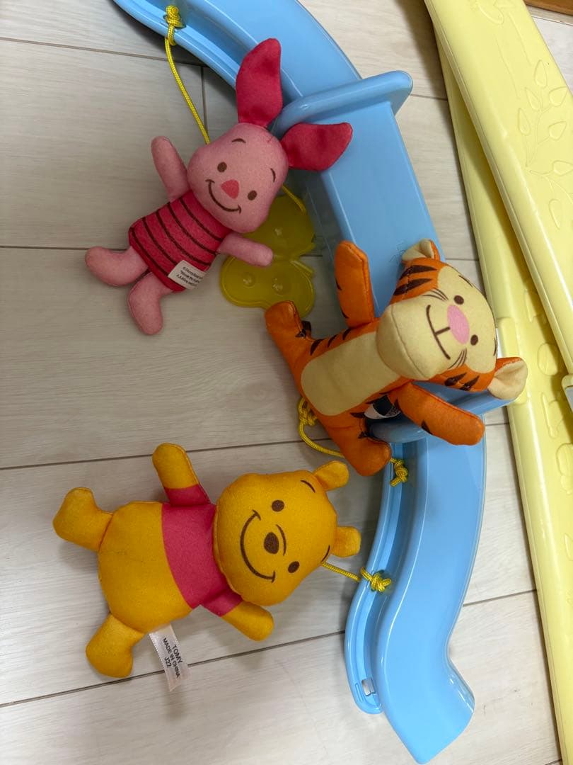 【美品】くまのプーさん 6WAY ジムにへんしんメリー タカラトミー プーメリー