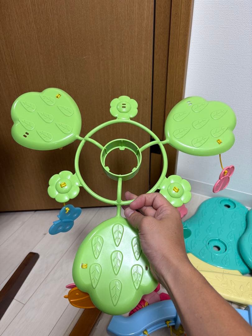 【美品】くまのプーさん 6WAY ジムにへんしんメリー タカラトミー プーメリー