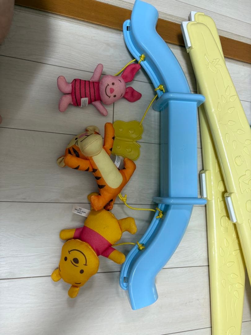 【美品】くまのプーさん 6WAY ジムにへんしんメリー タカラトミー プーメリー