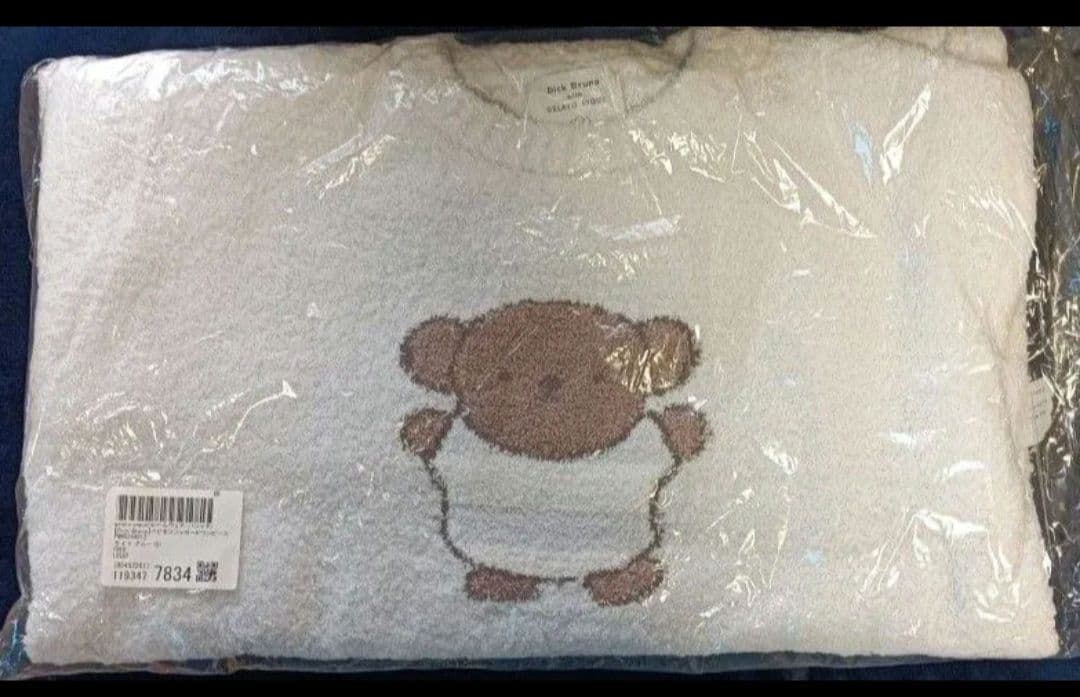 【Dick Bruna】ベビモコジャガードワンピース　ジェラートピケ　ミッフィー