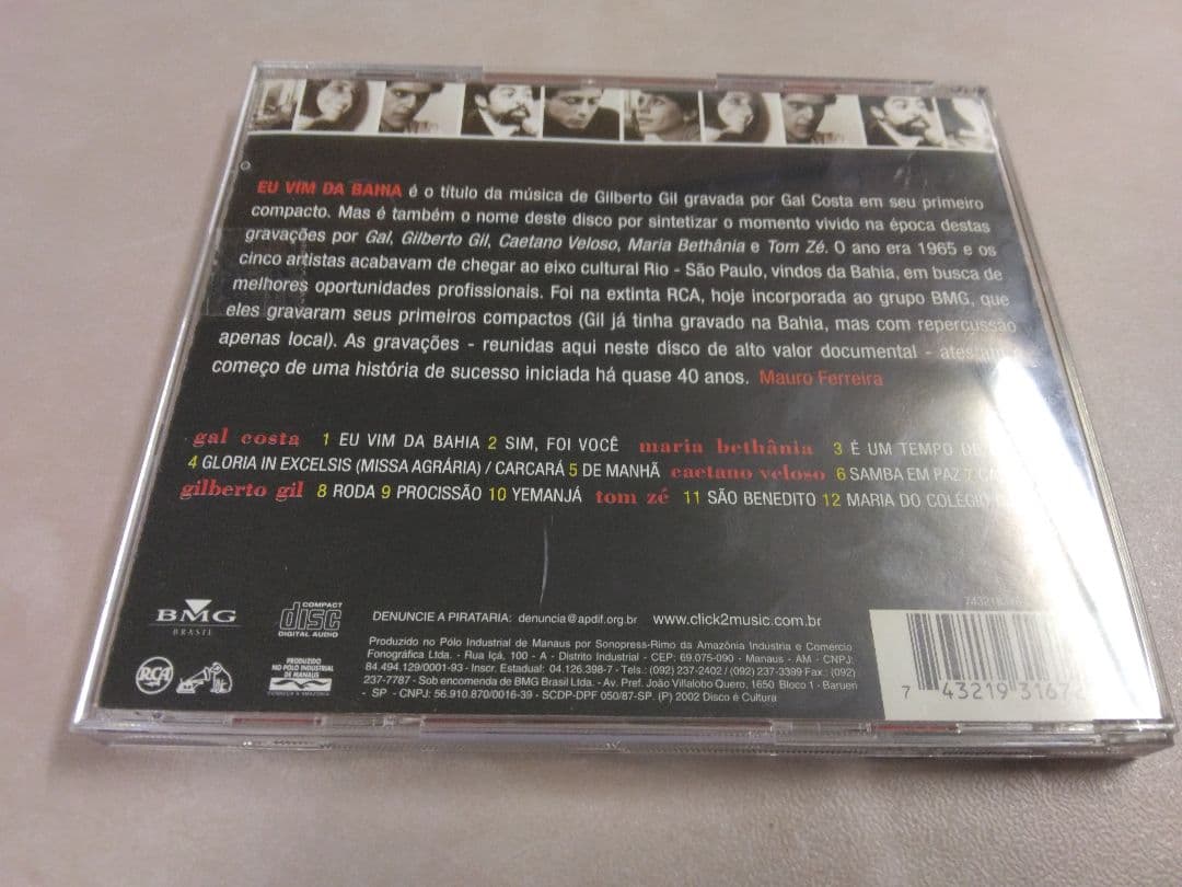 洋楽 EU VIM DA BAHIA