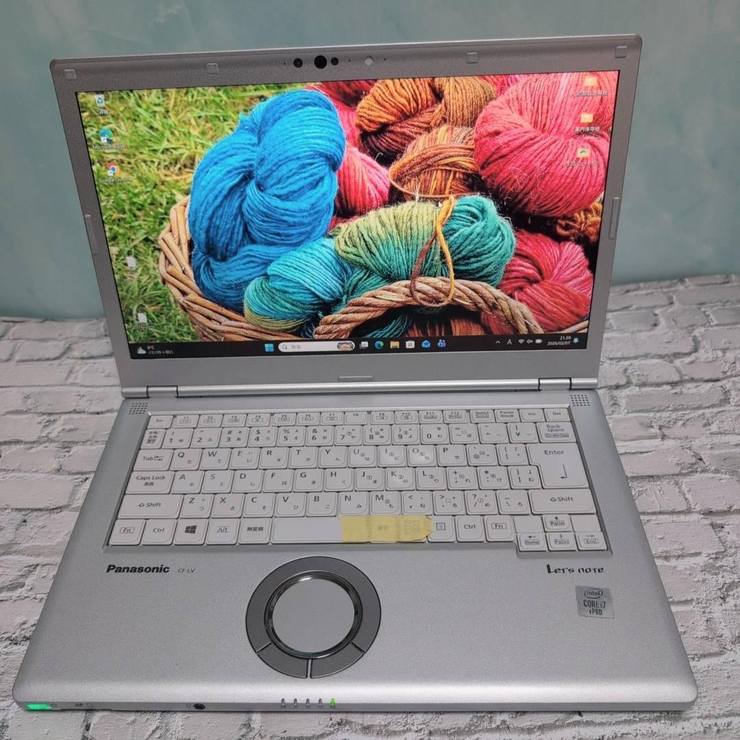 【Corei7/SSD512/メモリ16】高性能 レッツノート LV9 LTE