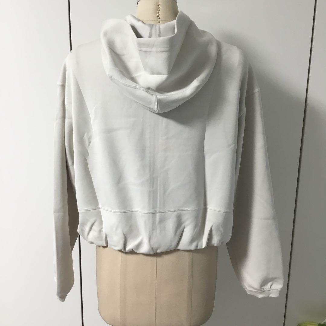 LULULEMON サイズ6 ホワイトジャージ上下セット フード付き