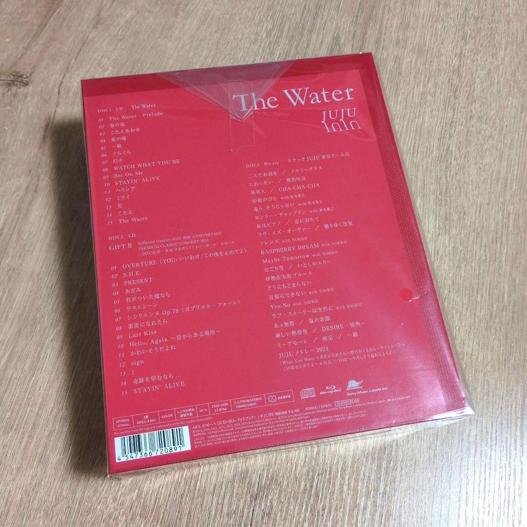 JUJU「The Water」〈完全生産限定盤（2CD+BD+ブックレット）〉