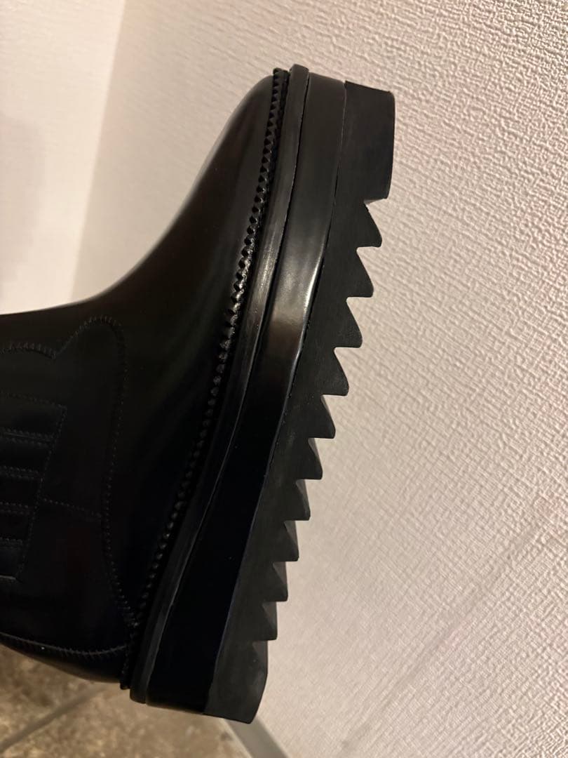 TOGA Pulla leather boots black トーガ　ブーツ　黒