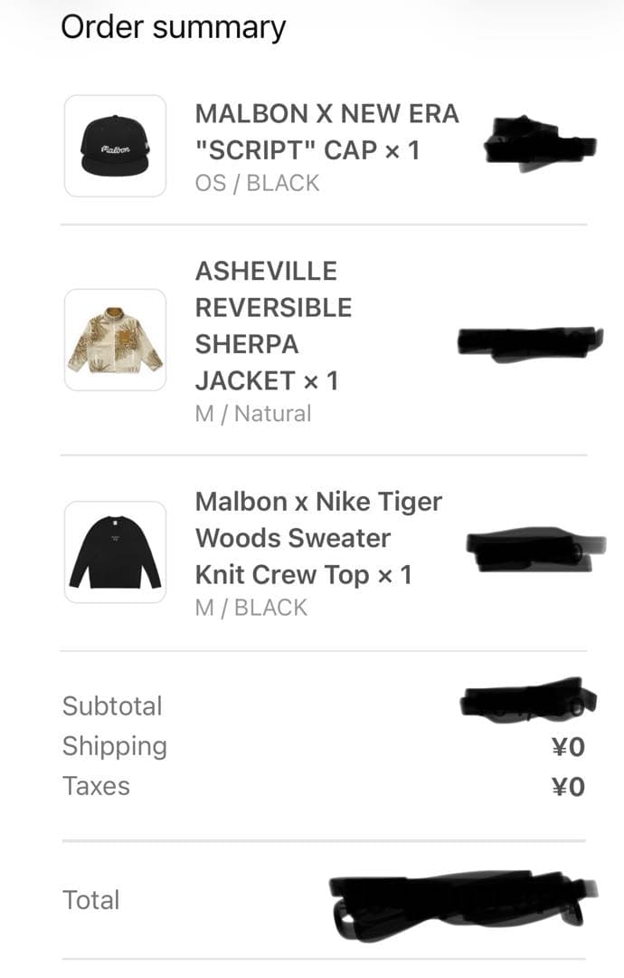 Malbon x Nike Tiger Woods Sweater マルボン