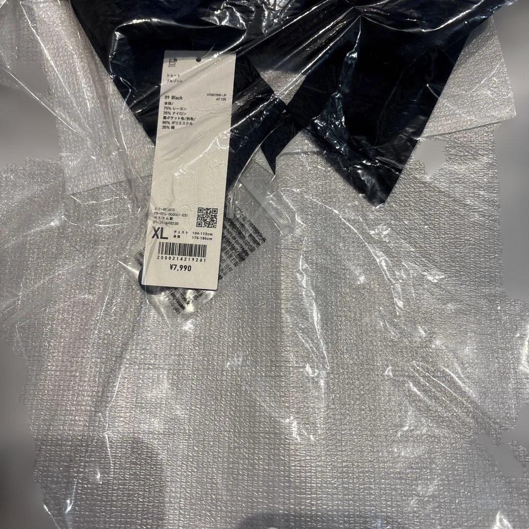 UNIQLO U ユニクロ ショートブルゾン XL 黒 新品