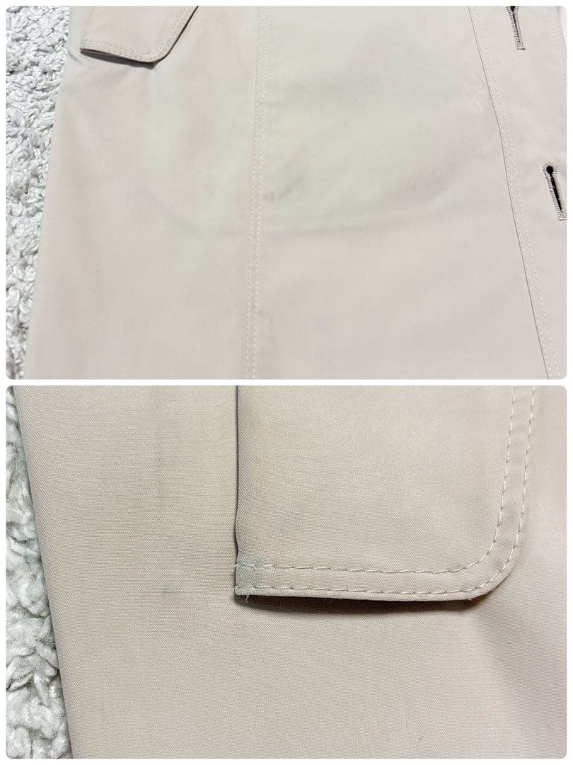 BURBERRY LONDON　トレンチコート　ダウンライナー　ベージュ