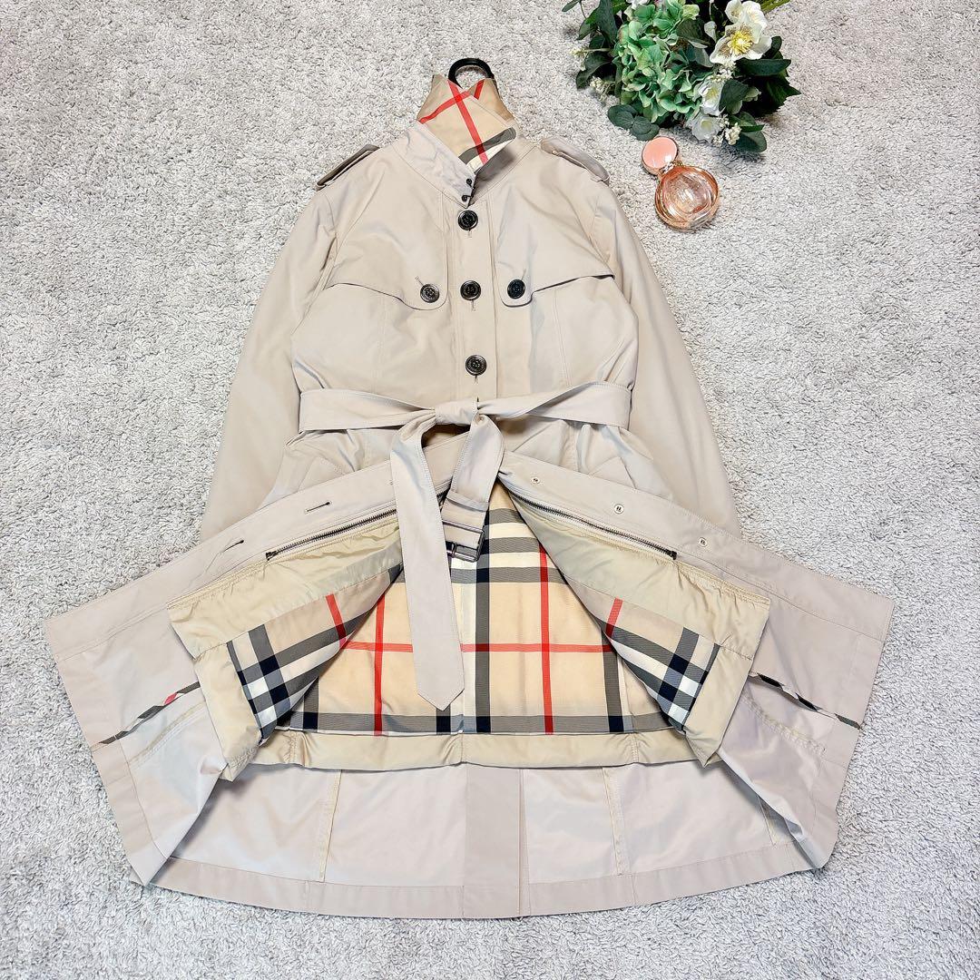 BURBERRY LONDON　トレンチコート　ダウンライナー　ベージュ