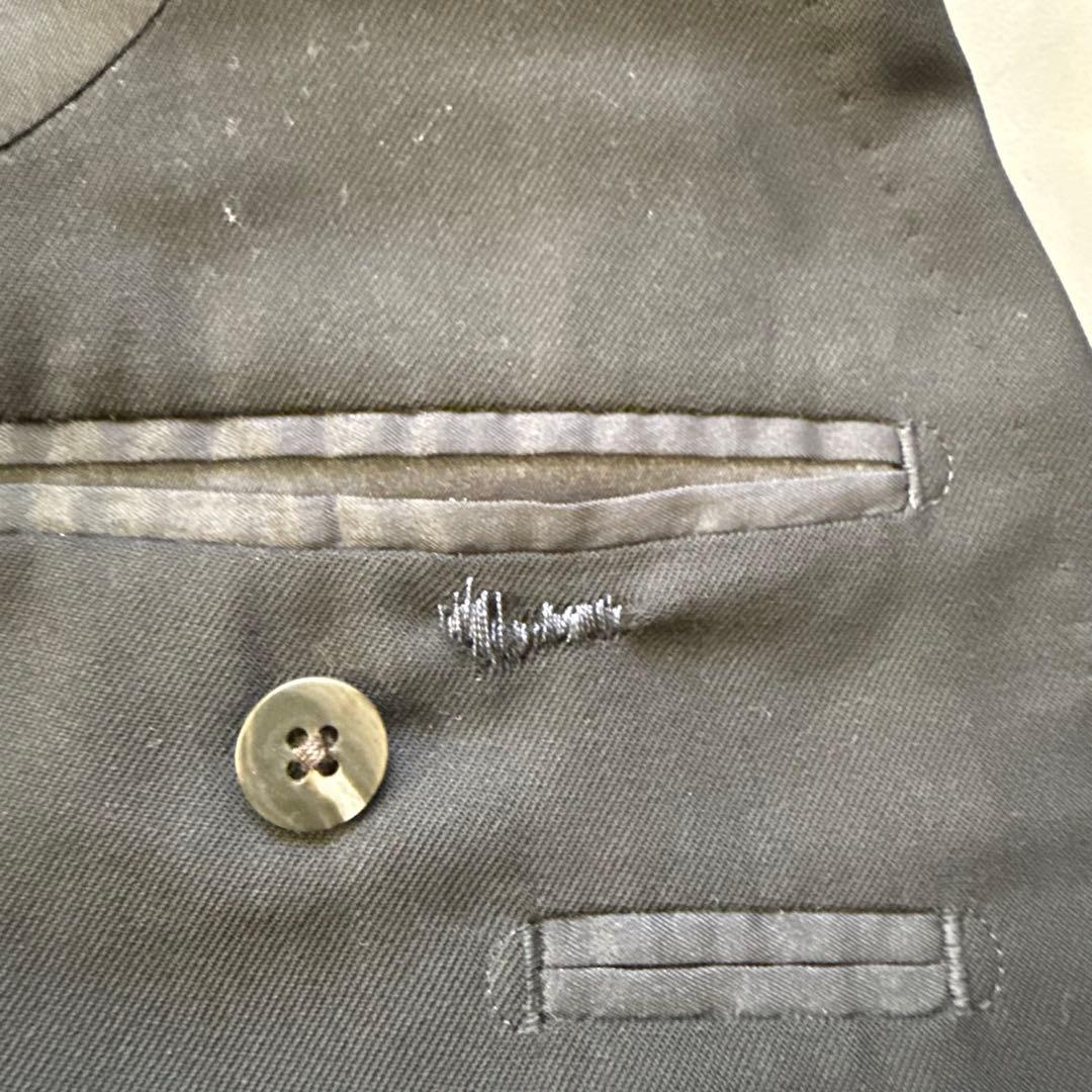 Burberry London カシミヤ 紺ブレ テーラードジャケット AB5