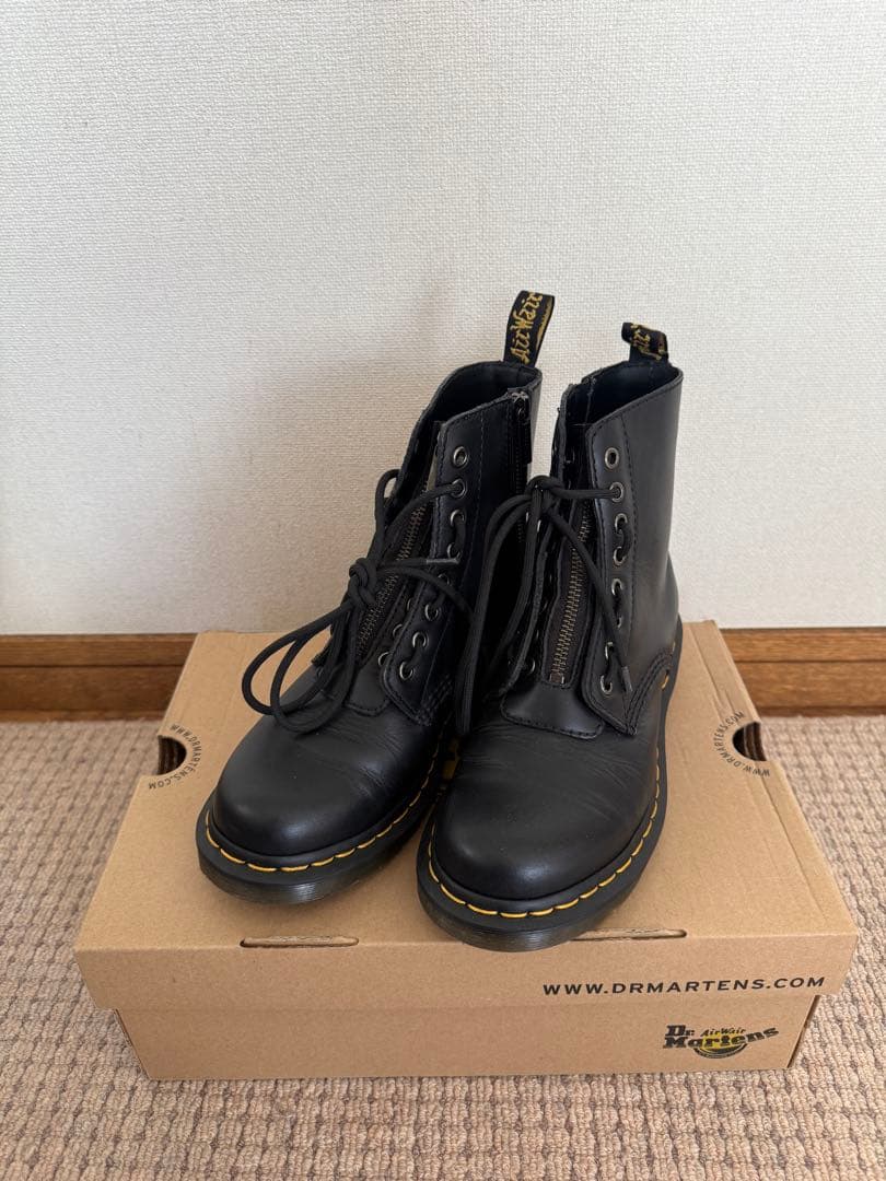 ドクターマーチンブーツ 1460 PASCAL FRNT ZIP UK5