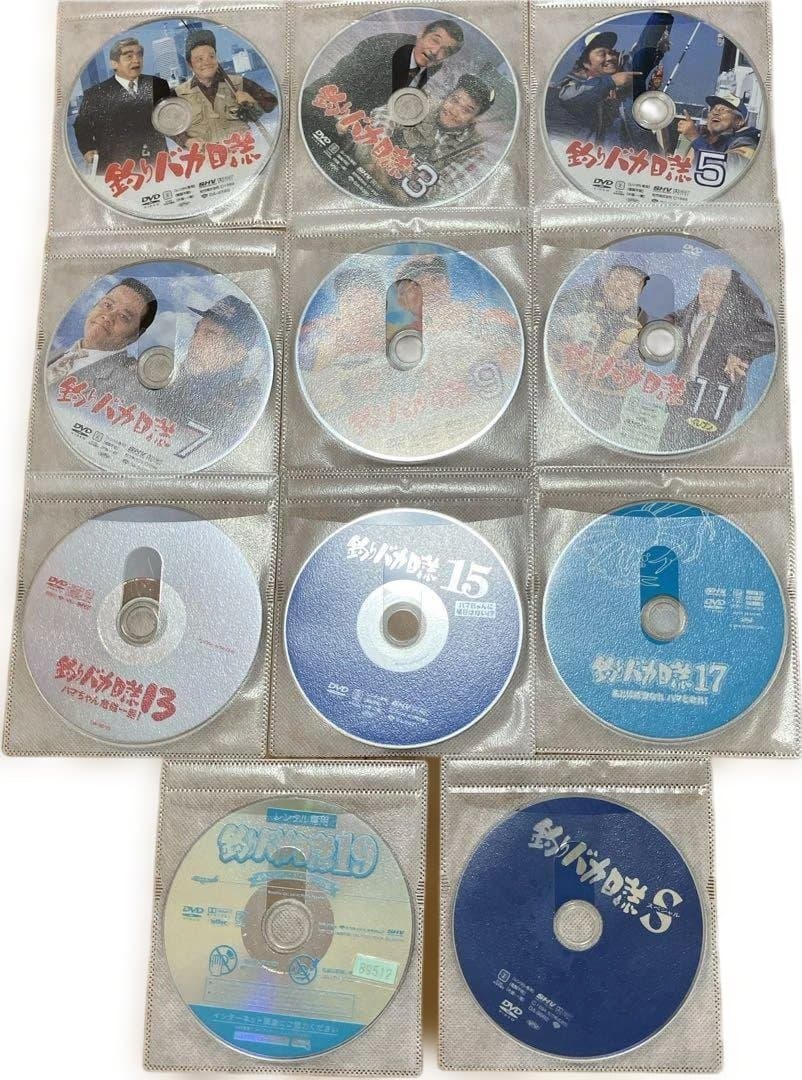【全巻セット】釣りバカ日誌 全巻+SP+ドラマ編 全巻 DVD