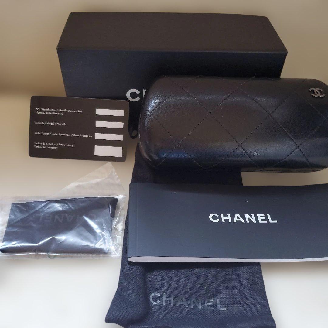 ☆未使用☆CHANEL☆ココマーク。 サングラス☆全付属品揃い☆ブルー☆