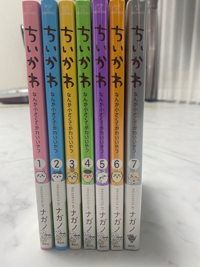 ちいかわ 7巻セット(帯付き)&うさぎのおまけ付き！