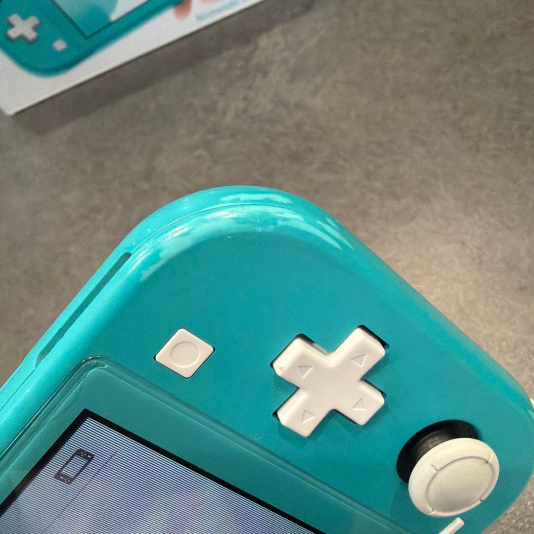 Nintendo Switch Lite ターコイズ 本体　ジャンク