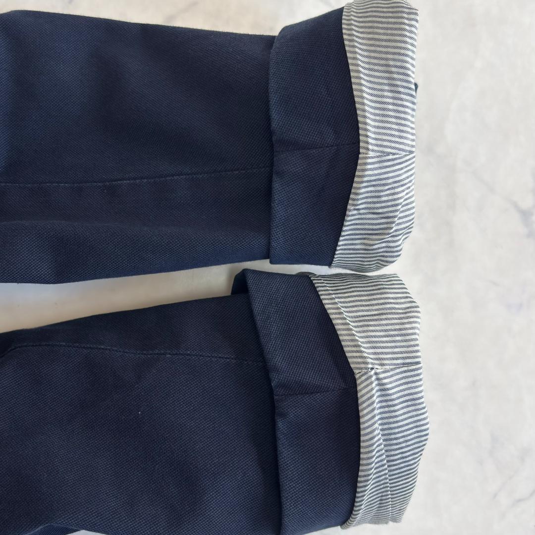 ボリオリ COAT コットン テーラードジャケット 段返り3B 紺 50 tz7