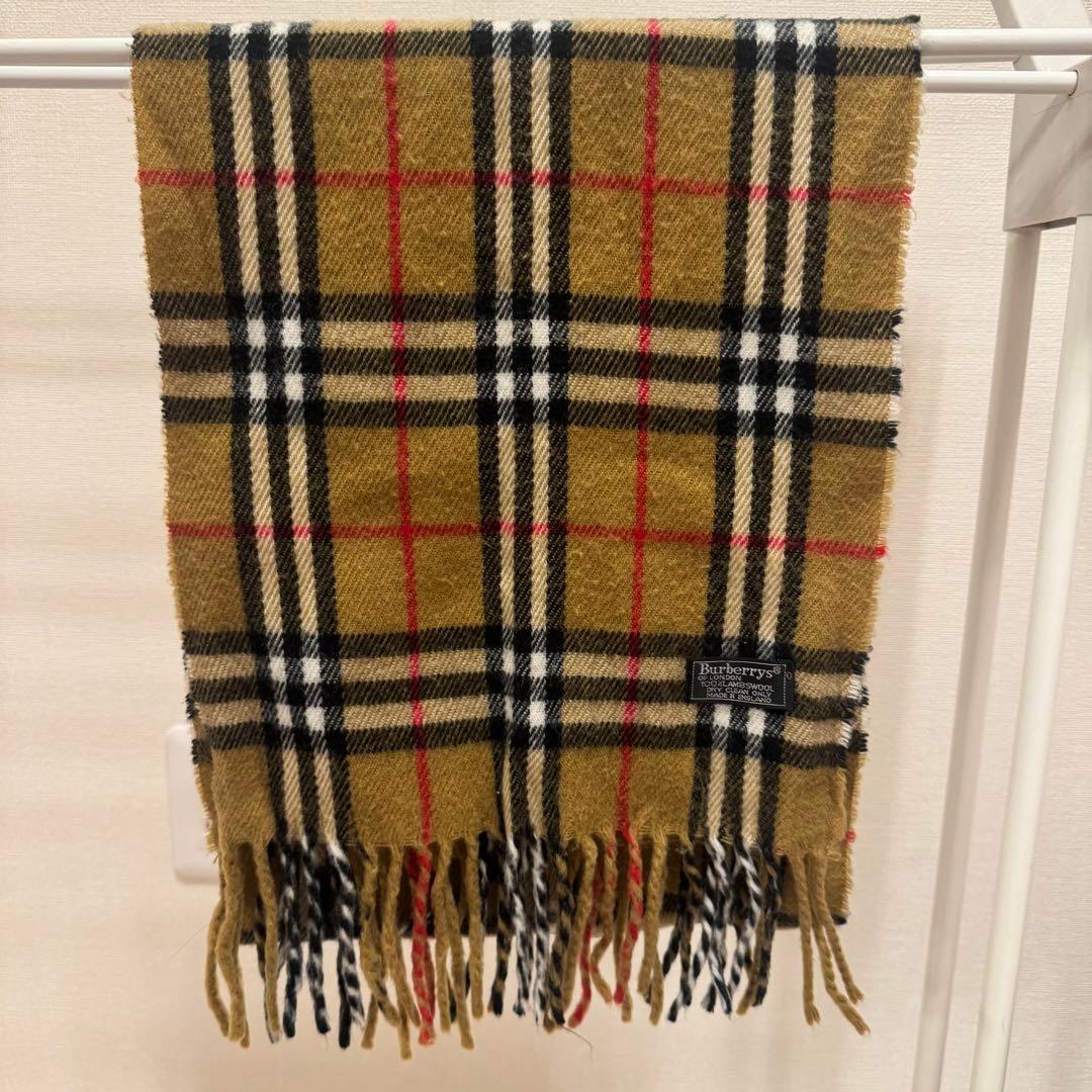 Burberrysマフラー タグ有