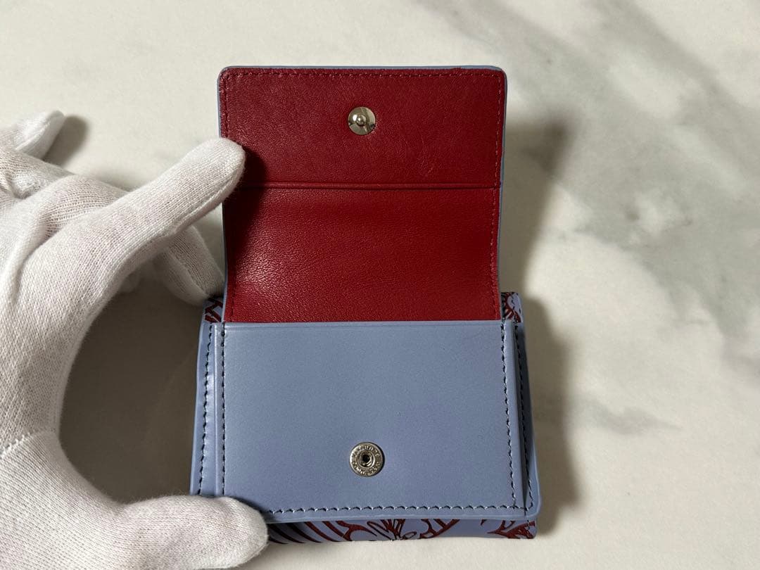ヴィヴィアンウエストウッド Vivienne 財布 フラワーブロケード三つ折り