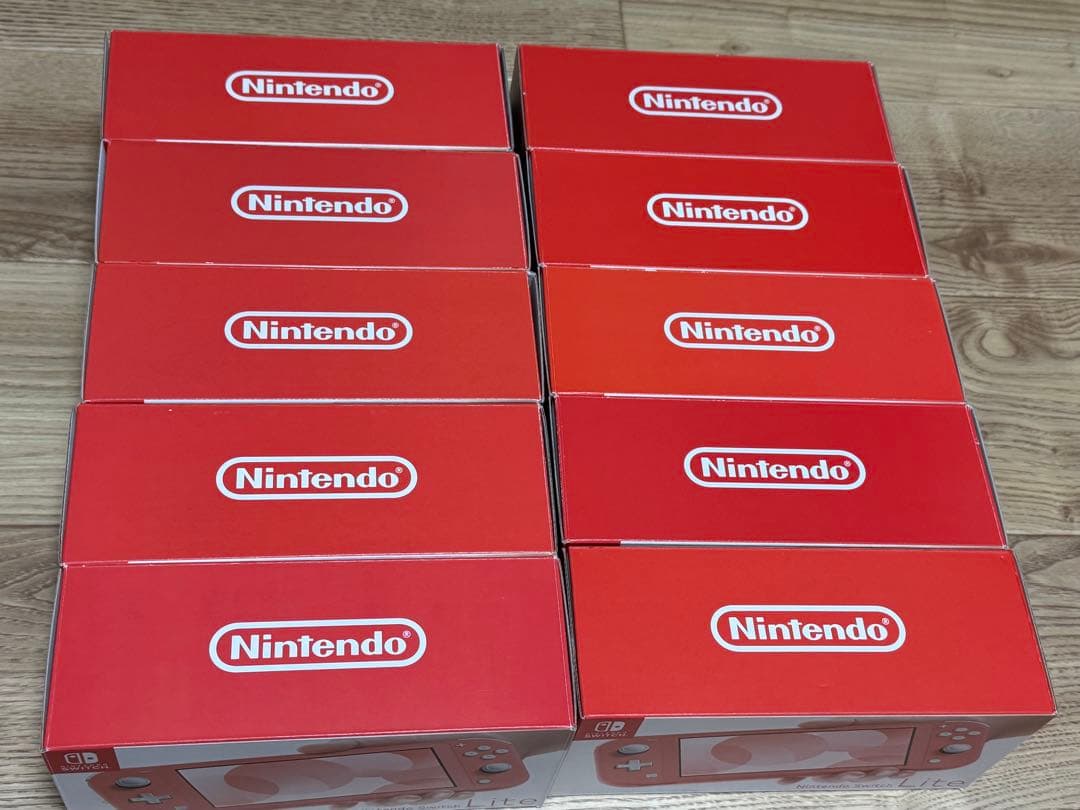 ［空箱］Nintendo Switch Lite 美品 10箱