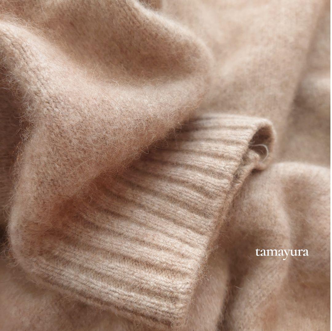 超美品 プラージュ/cashmere mix fur カーディガン カシミヤ