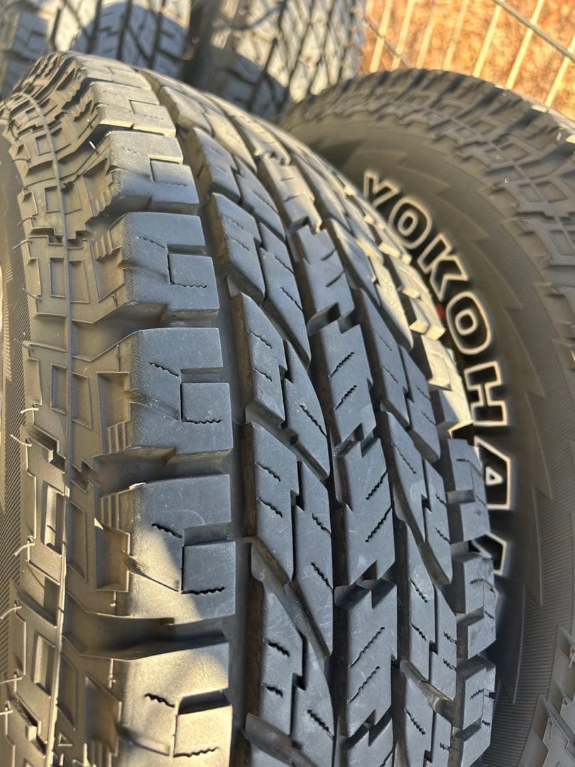 ジオランダーAT 215/75R15 ジムニーシエラ純正ホイール付き