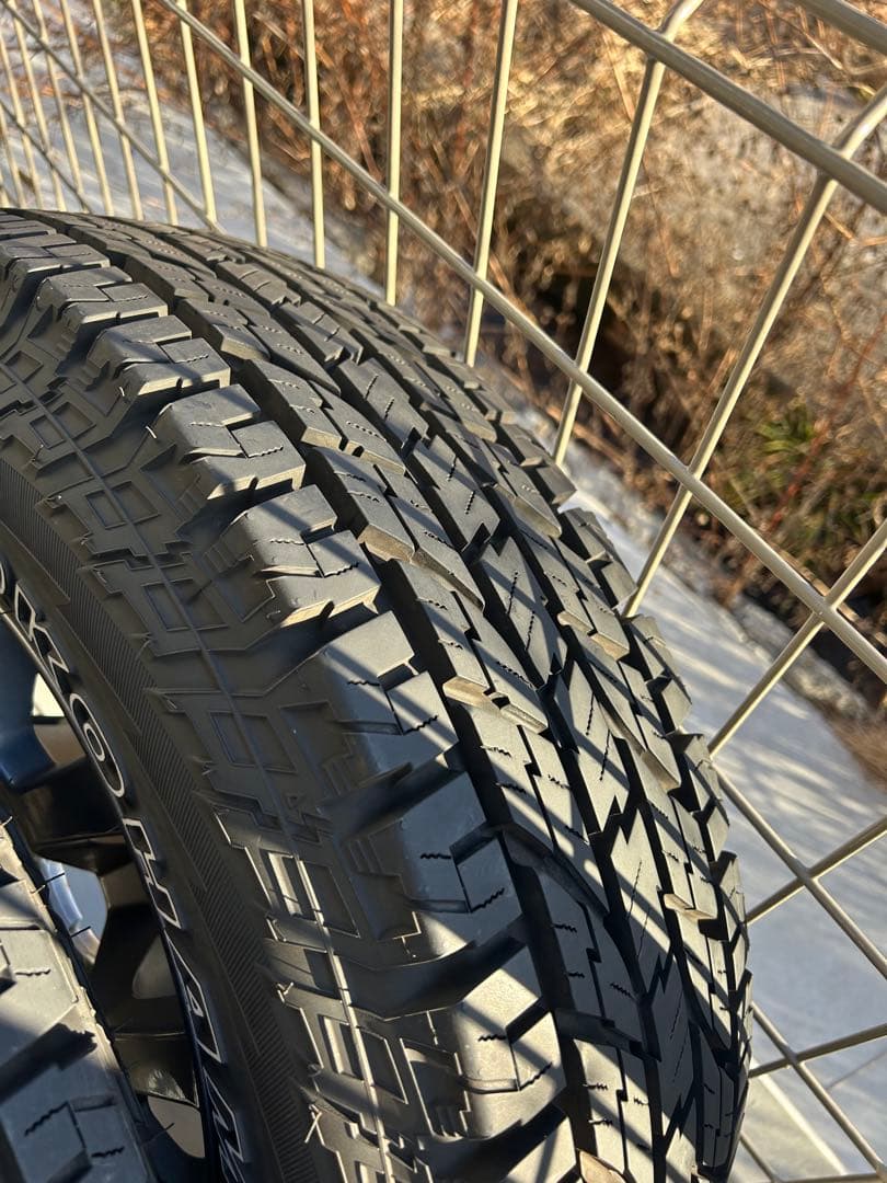 ジオランダーAT 215/75R15 ジムニーシエラ純正ホイール付き