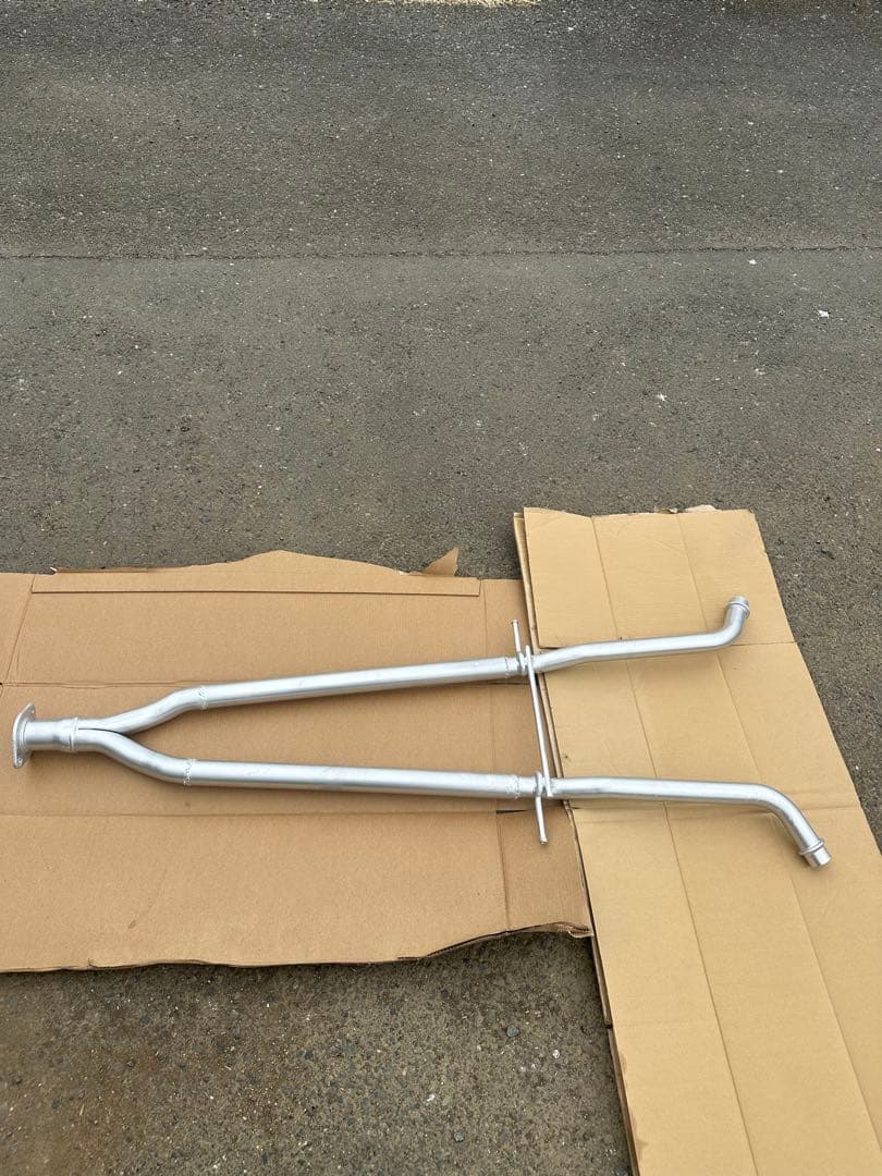 v36 スカイラインセダンVQ25HR純正加工ワンオフフルストレート中間パイプ
