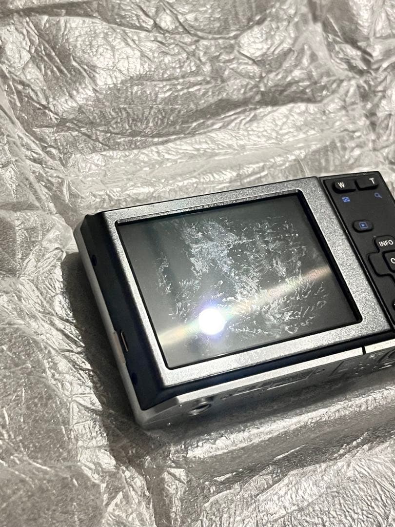OLYMPUS FE コンパクトデジタルカメラ シルバー