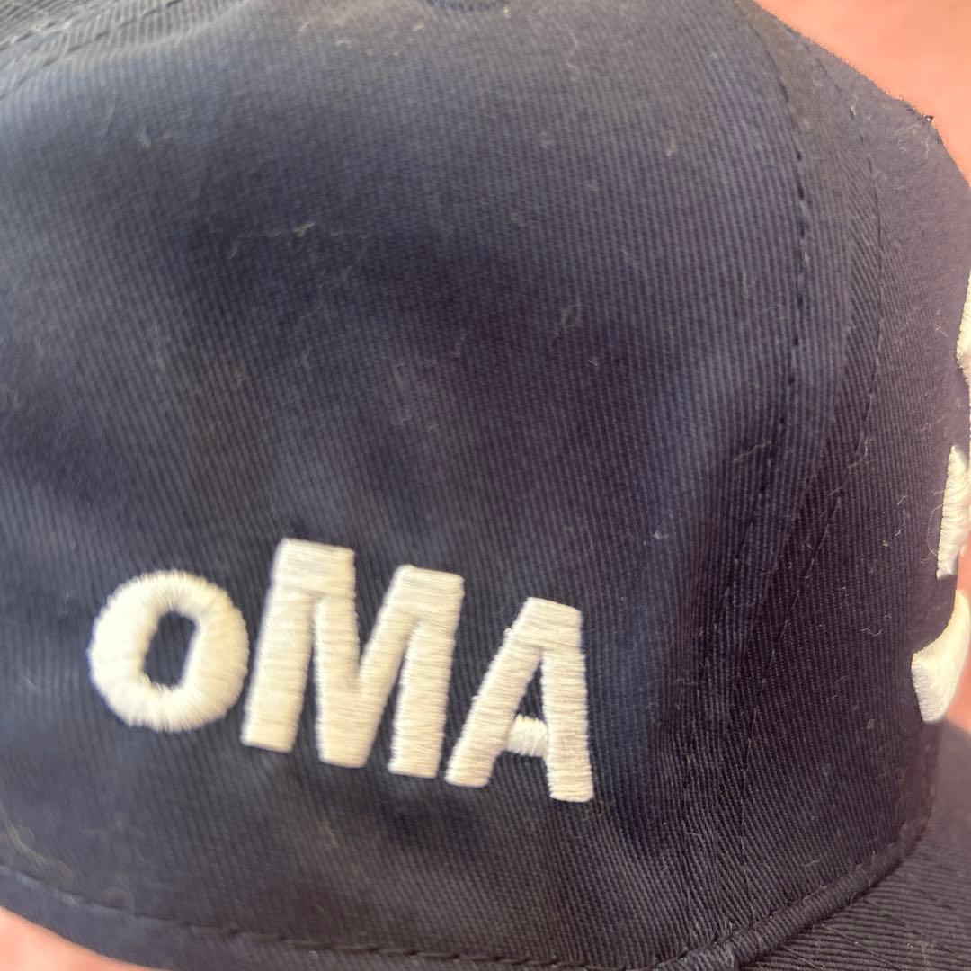OMAネイビー キャップ