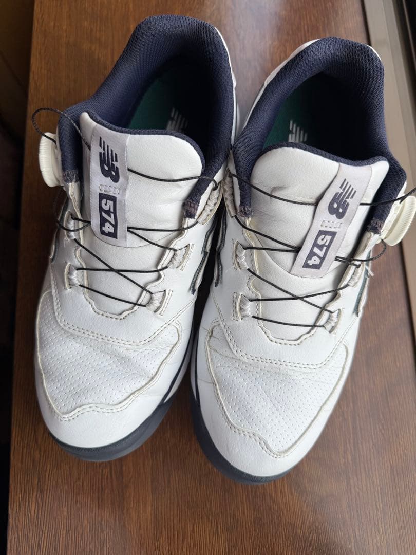 New Balance WZ5 ゴルフシューズ ホワイト/ネイビー